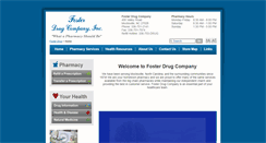 Desktop Screenshot of fosterdrugco.com